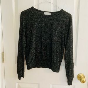 Black GAZE long sleeve shirt